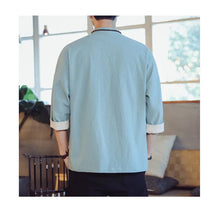 Load image into Gallery viewer, Hongmin solid Tang shirt