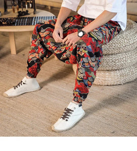 "Mogu" harem pants