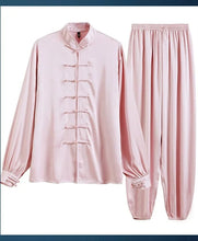 Load image into Gallery viewer, &quot;qínshū&quot; Tang Dynasty silk shirt + pants