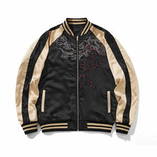 Load image into Gallery viewer, Premium twin dragon embroidery sukajan jacket