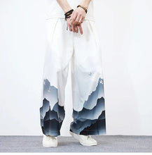 Load image into Gallery viewer, Wide bushido komorebi pants