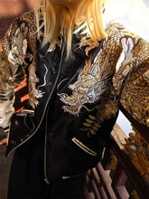 Load image into Gallery viewer, Hyper Premium embroidery Dragon Tiger sukajan jacket