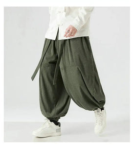 Wide bushido wabi sabi pants