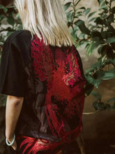 Load image into Gallery viewer, Hyper Premium embroidery rising phoenix T-shirt