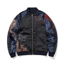 Load image into Gallery viewer, Premium triple dragon embroidery sukajan jacket