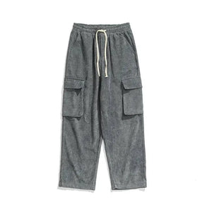 "Hotaru" corduroy cargo pants