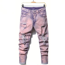 Load image into Gallery viewer, Vintage &quot;karada&quot; ragged denim jeans