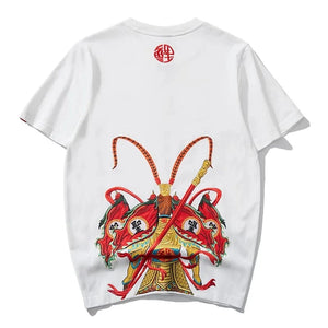 Embroidery monkey king T-shirt
