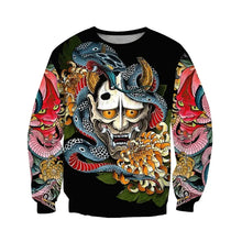 Load image into Gallery viewer, "Kumadori" design sweatshirt