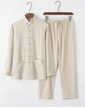 Load image into Gallery viewer, "Yúnmò" Tang shirt + pants set