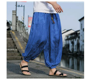 "kaku" baggy harem pants