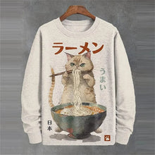 Load image into Gallery viewer, Fuji san Japanese themed graphics sweatshirt