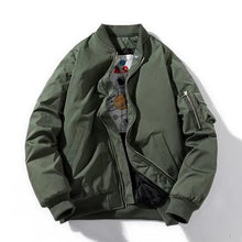 Load image into Gallery viewer, Space man solid bomber jacket