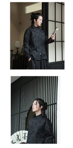 Premium designed traditional silhouette pattern Tang Dynasty jacket