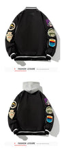 Load image into Gallery viewer, &quot;Fanming&quot; style varsity baseball jacket