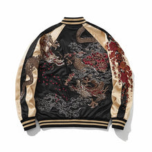 Load image into Gallery viewer, Premium twin dragon embroidery sukajan jacket