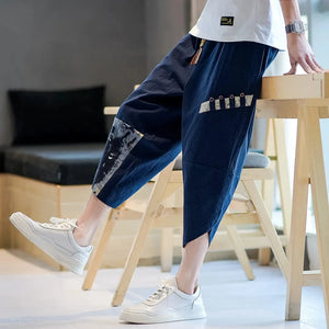 "Souta" ankle length harem pants