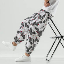 Load image into Gallery viewer, Multi crane harem pants