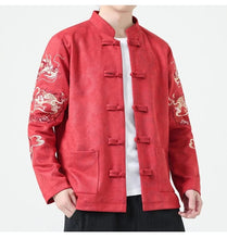 Load image into Gallery viewer, Munchu dragon Tang Dynasty jacket