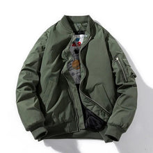 Load image into Gallery viewer, Space man solid bomber jacket