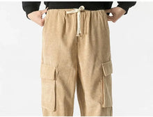 Load image into Gallery viewer, &quot;Hotaru&quot; corduroy cargo pants