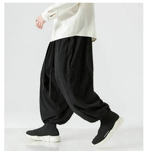 Wide bushido wabi sabi pants