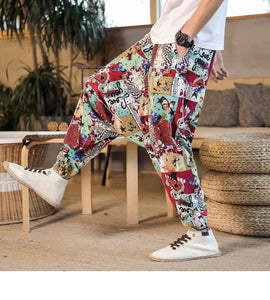 "Mogu" harem pants