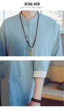 Load image into Gallery viewer, Hongmin solid Tang shirt