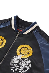 Super premium embroidery carp sukajan souvenir jacket
