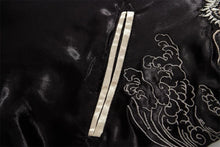 Load image into Gallery viewer, Hyper premium smoke dragon embroidery sukajan souvenir jacket