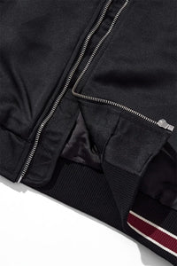 Premium embroidery gold fish sakura sukajan jacket