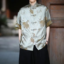 Load image into Gallery viewer, "Huāyǐn" Tang shirt
