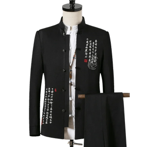 "qìgong" Tang Dynasty jacket + pants set