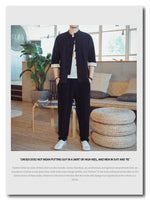 Load image into Gallery viewer, Hongmin solid Tang shirt