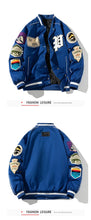Load image into Gallery viewer, &quot;Fanming&quot; style varsity baseball jacket