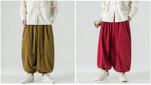 Load image into Gallery viewer, Wide bushido wabi sabi pants