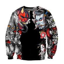 Load image into Gallery viewer, "Kumadori" design sweatshirt