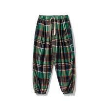 Load image into Gallery viewer, &quot;Benjiro&quot; plaid harem pants