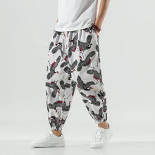 Load image into Gallery viewer, Multi crane harem pants