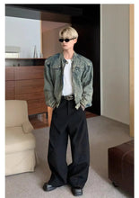 Load image into Gallery viewer, Vintage distressed ryokan denim jean jacket