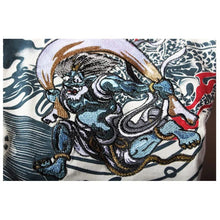 Load image into Gallery viewer, Embroidery Japanese ogre carp T-shirt