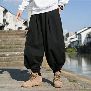 "Daichi" utilities harem pants
