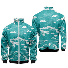 Load image into Gallery viewer, Kanagawa wave design jacket