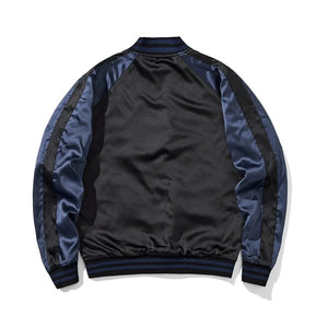 Premium triple dragon embroidery sukajan jacket