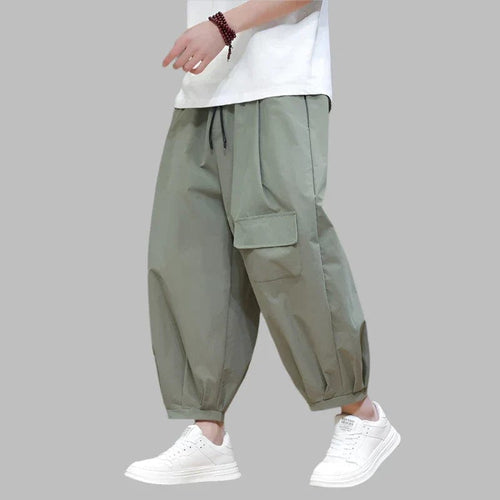 Basic cargo harem pants