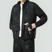 Load image into Gallery viewer, "Hei Xu" Tang Dynasty jacket