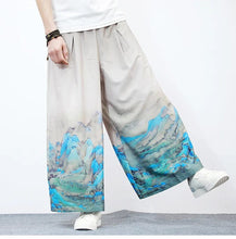 Load image into Gallery viewer, Wide bushido komorebi pants