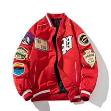 Load image into Gallery viewer, &quot;Fanming&quot; style varsity baseball jacket