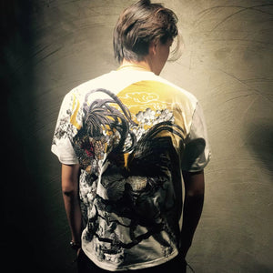 Hyper premium embroidery roosters T-shirt