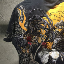 Load image into Gallery viewer, Hyper premium embroidery roosters T-shirt